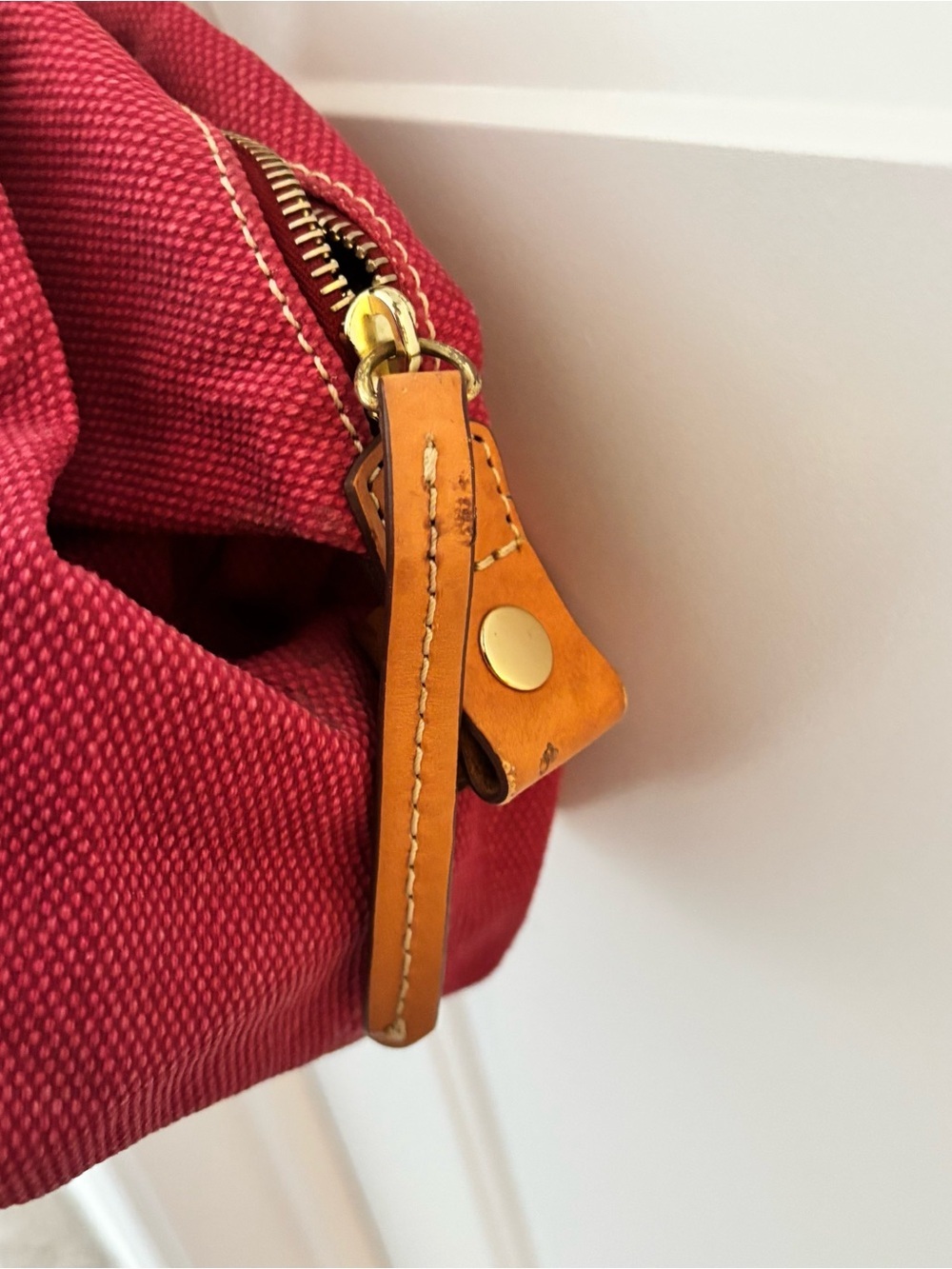 Dooney & Bourke Canvas Satchel - Picture 3 of 9